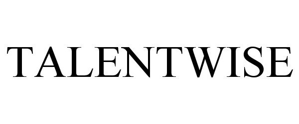 Trademark Logo TALENTWISE