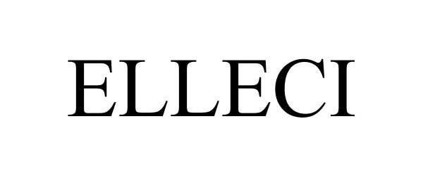 Trademark Logo ELLECI