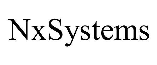 Trademark Logo NXSYSTEMS