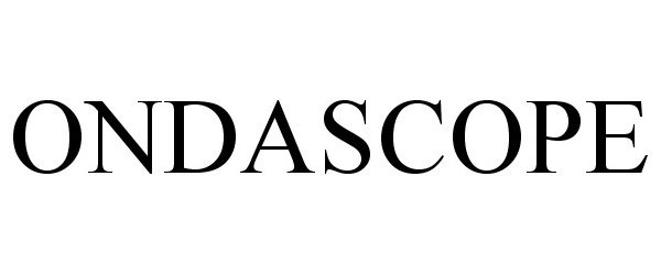 Trademark Logo ONDASCOPE