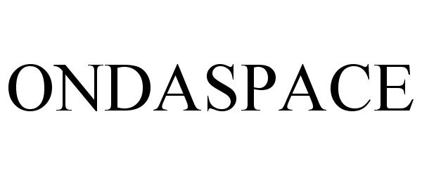 Trademark Logo ONDASPACE