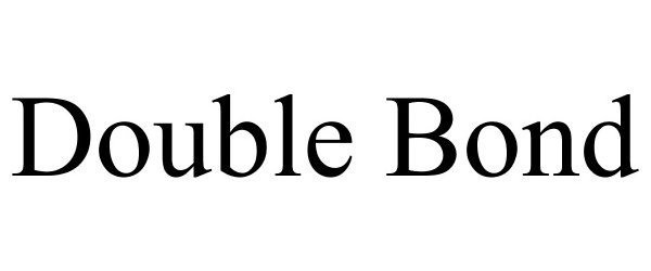 Trademark Logo DOUBLE BOND