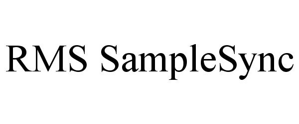  RMS SAMPLESYNC