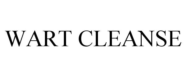 Trademark Logo WART CLEANSE