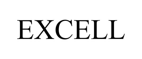 Trademark Logo EXCELL