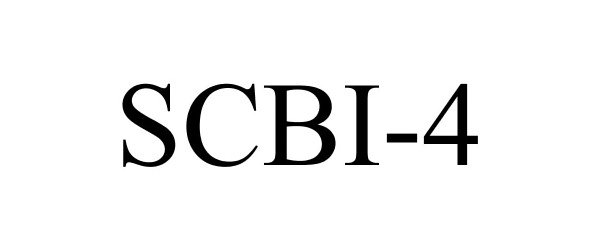 Trademark Logo SCBI-4