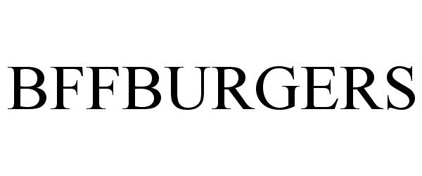 Trademark Logo BFFBURGERS