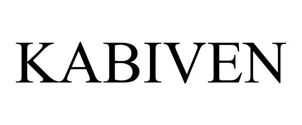 Trademark Logo KABIVEN