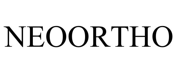 Trademark Logo NEOORTHO