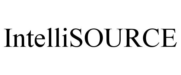 Trademark Logo INTELLISOURCE