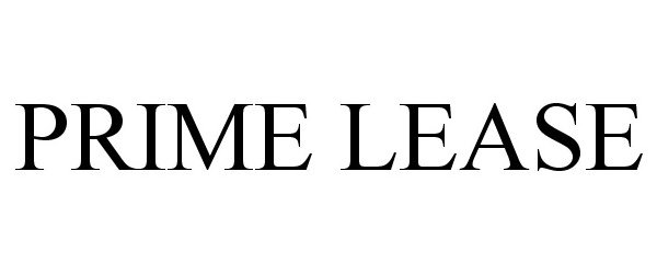 Trademark Logo PRIME LEASE