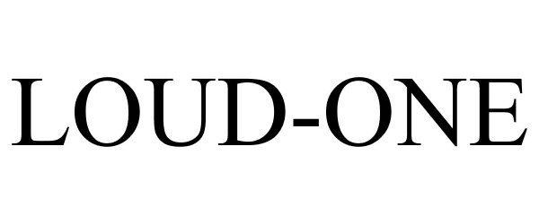 Trademark Logo LOUD-ONE
