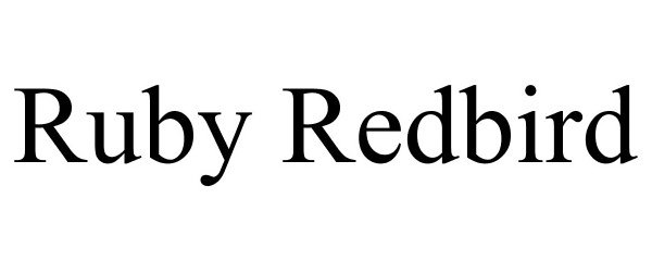 Trademark Logo RUBY REDBIRD