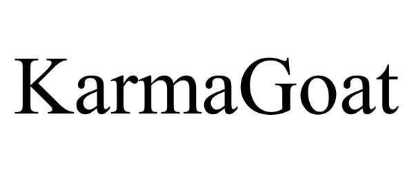 Trademark Logo KARMAGOAT