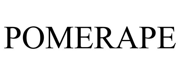 Trademark Logo POMERAPE
