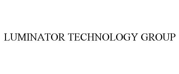  LUMINATOR TECHNOLOGY GROUP