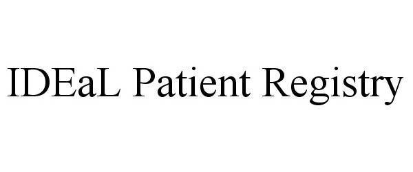 Trademark Logo IDEAL PATIENT REGISTRY