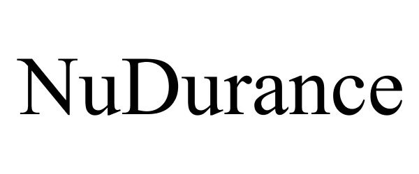 Trademark Logo NUDURANCE