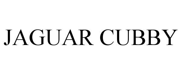 Trademark Logo JAGUAR CUBBY