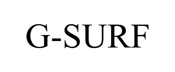 Trademark Logo G-SURF