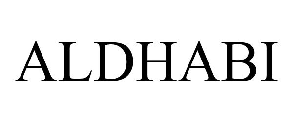 Trademark Logo ALDHABI