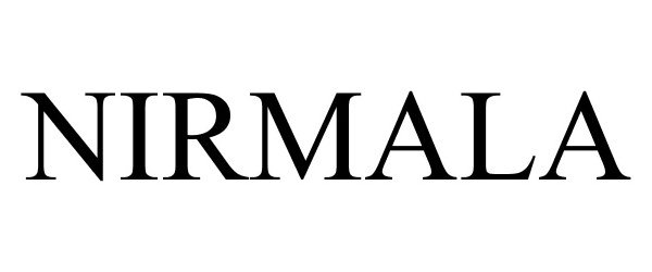 Trademark Logo NIRMALA
