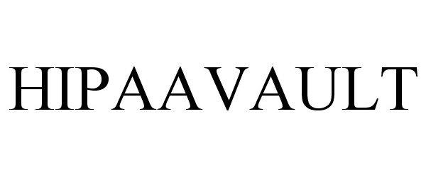 Trademark Logo HIPAAVAULT