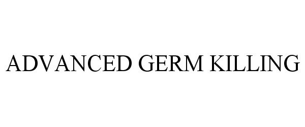 Trademark Logo ADVANCED GERM KILLING