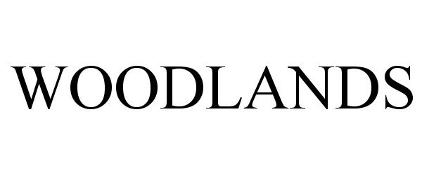 Trademark Logo WOODLANDS