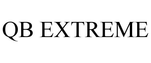 Trademark Logo QB EXTREME