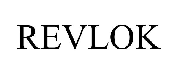 Trademark Logo REVLOK