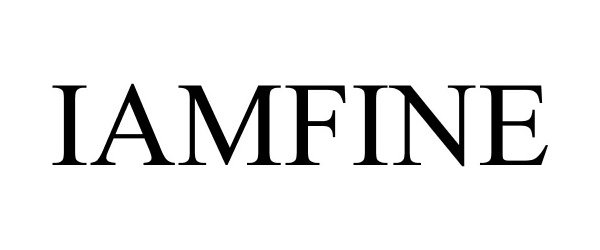 Trademark Logo IAMFINE