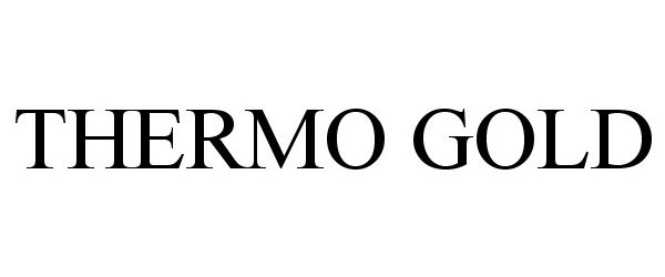 Trademark Logo THERMO GOLD