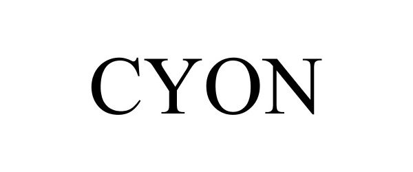 Trademark Logo CYON