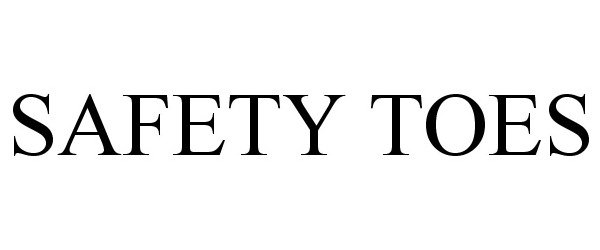 Trademark Logo SAFETY TOES