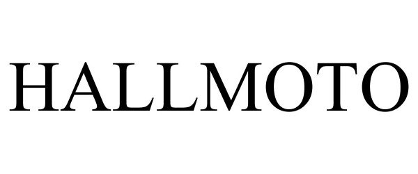 Trademark Logo HALLMOTO