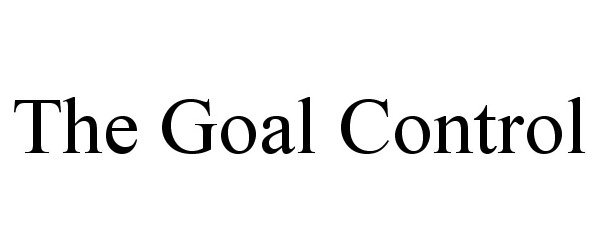  THE GOAL CONTROL