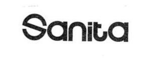 Trademark Logo SANITA