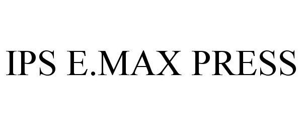 IPS E.MAX PRESS