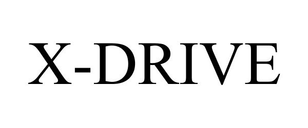 Trademark Logo X-DRIVE