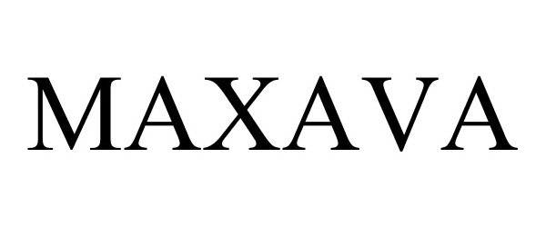 Trademark Logo MAXAVA