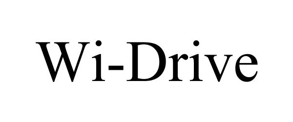  WI-DRIVE