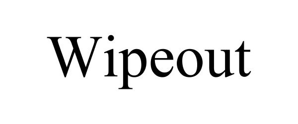 Trademark Logo WIPEOUT