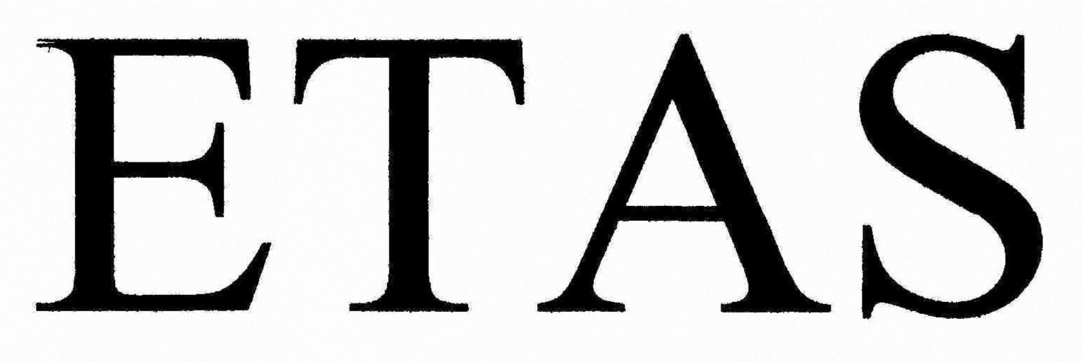 Trademark Logo ETAS