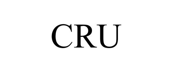 Trademark Logo CRU