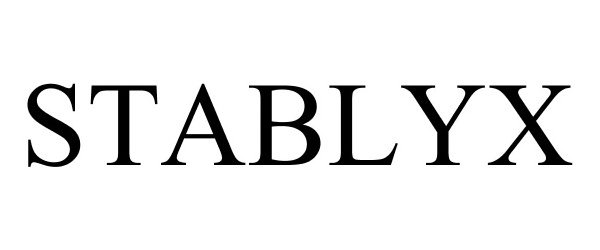 Trademark Logo STABLYX