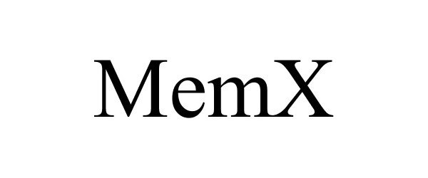 Trademark Logo MEMX