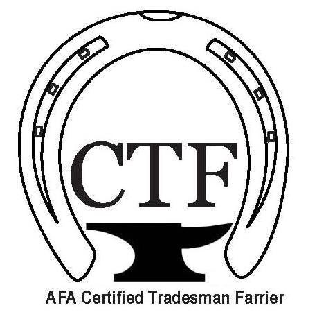Trademark Logo CTF AFA CERTIFIED TRADESMAN FARRIER