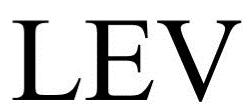 Trademark Logo LEV