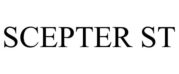 Trademark Logo SCEPTER ST